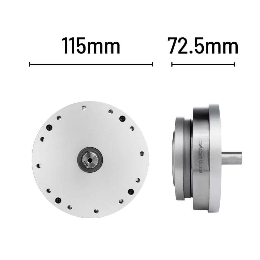 SitoDrive HS-25-IV Harmonic Drive SHF-25-IV High Precision Strain Wave Gear Reducer for Automation Robot Medical Stepper Motor