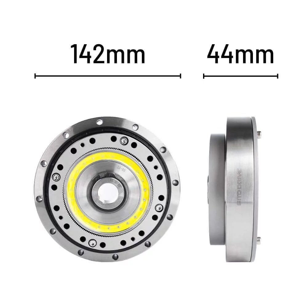 SitoDrive HS-32-I Harmonic Drive SHF-32-I High Precision Strain Wave Gear Reducer for Automation Robot Medical Stepper Motor