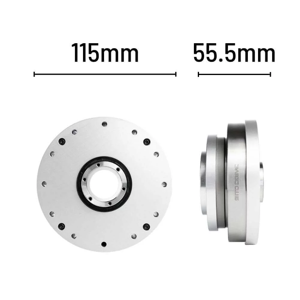 SitoDrive HS-25-II Harmonic Drive SHF-25-II High Precision Strain Wave Gear Reducer for Automation Robot Medical Stepper Motor