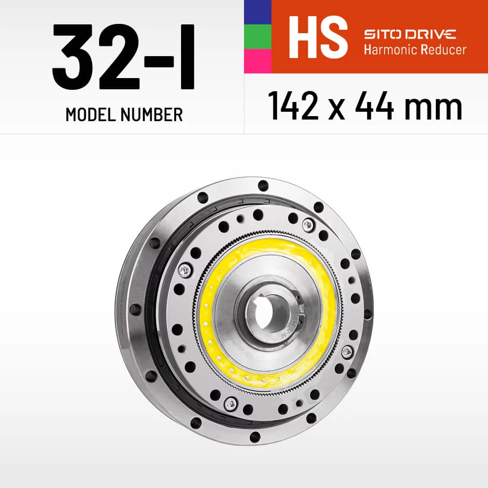 SitoDrive HS-32-I Harmonic Drive SHF-32-I High Precision Strain Wave Gear Reducer for Automation Robot Medical Stepper Motor